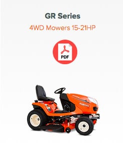 gr series mower