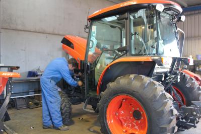 tractor servicing