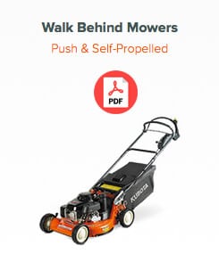 walk behind mower