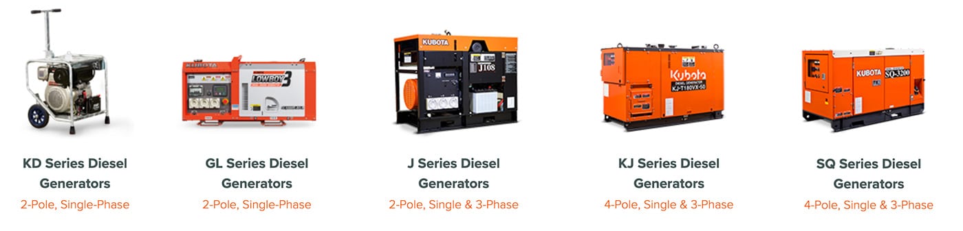 diesel generators