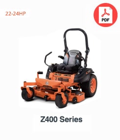 pdf z400 series mower